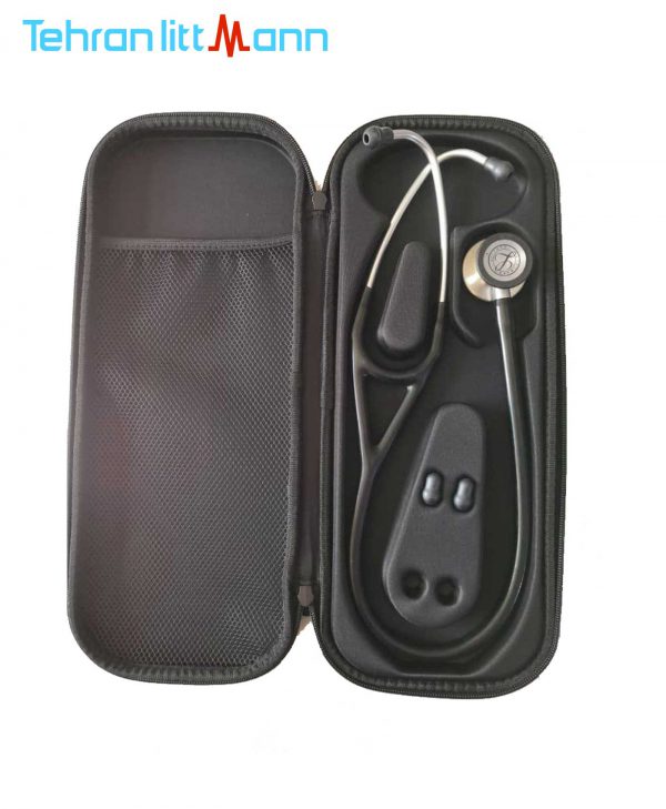 کیف گوشی پزشکی لیتمن کاردیولوژی و الکترونیک نمای باز به همراه گوشی