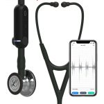 گوشی پزشکی لیتمن CORE Digital مشکی آینه‌ای ۸۸۹۰