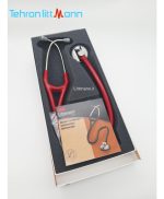 گوشی پزشکی لیتمن مستر کاردیولوژی زرشکی 2163 Littmann Master Cardiology Burgundy تصویر داخل جعبه onbox image