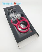 گوشی پزشکی لیتمن کلاسیک 3 تمشکی استیل 5648 Littmann Classic III Raspberry تصویر داخل جعبه Onbox Image