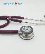 گوشی پزشکی لیتمن کلاسیک 3 بادمجانی استیل 5831 Littmann Classic III Plum تصویر نمای چست پیس Chestpiece view