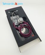 گوشی پزشکی لیتمن کلاسیک 3 بادمجانی استیل 5831 Littmann Classic III Plum تصویر داخل جعبه Onbox Image