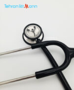 گوشی پزشکی نبض آوا مدل کلاسیک NabzAva Ns0 Classic Stethoscope نمای تیوب و چست پیس Tubing Chestpiece view