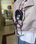 هولدر گوشی پزشکی Movamed Stethscope Holder - نمونه کاربرد 17 Usage