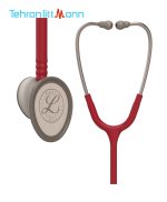 گوشی پزشکی لیتمن لایت ویت 2 SE رنگ زرشکی تصویر کلی 3 Littmann Lightweight II Burgundy Main Lightbox