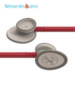 گوشی پزشکی لیتمن لایت ویت 2 SE رنگ زرشکی تصاویر کناری چست پیس both sides Littmann Lightweight II Burgundy Chestpiece