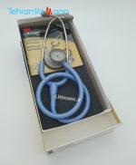 گوشی پزشکی لیتمن لایت ویت 2 SE رنگ آبی یخی تصویر اصلی داخل جعبه لایت باکس Littmann Lightweight Ceil Blue In box Image Lightbox