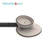 گوشی پزشکی لیتمن لایت ویت 2 SE رنگ مشکی نمای کناری چست پیس Littmann Lightweight II Black Chestpiece Side view Image