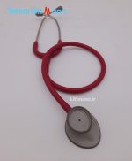 گوشی پزشکی لیتمن لایت ویت 2 SE رنگ زرشکی تصویر کلی لایت باکس Littmann Lightweight II Black Main Lightbox