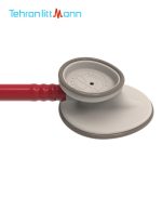 گوشی پزشکی لیتمن لایت ویت 2 SE رنگ زرشکی تصویر کناری چست پیس Littmann Lightweight II Burgundy Chestpiece